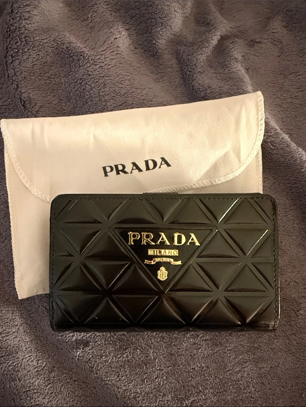 Prada Patent Leather Wallet